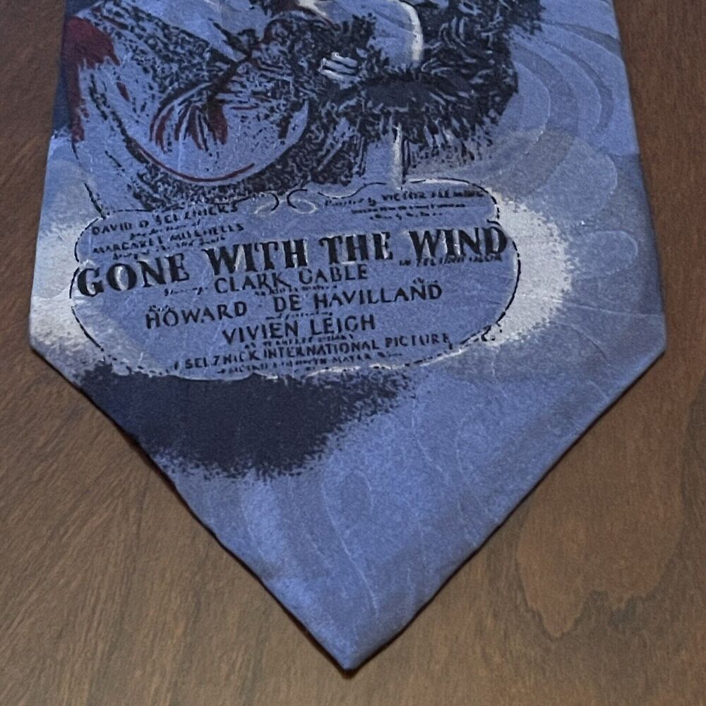 Vintage 1992 American Film Classics Gone With The Wind Silk Made In USA